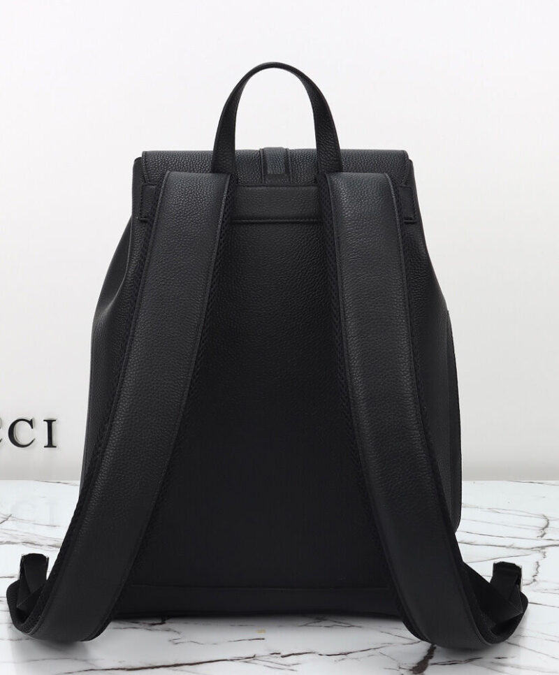 Gucci Large Backpack With Web 816750 Black